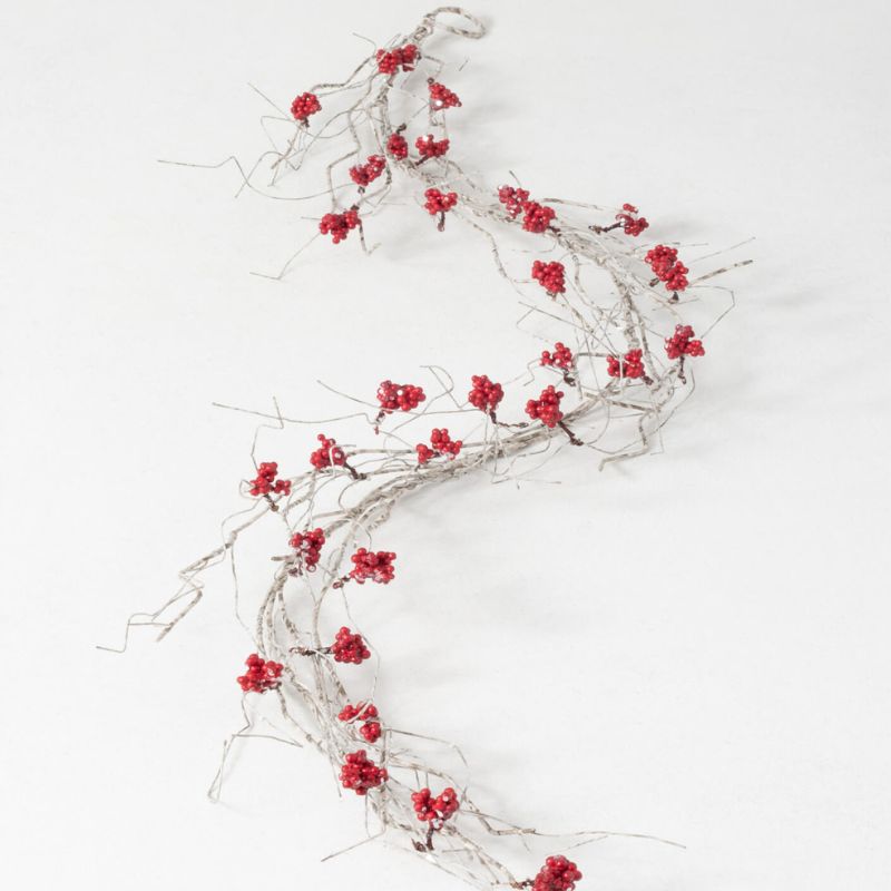 Berry Birch Twig Garland